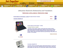 Tablet Screenshot of lithuanian.get-together.net