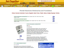 Tablet Screenshot of finnish.get-together.net